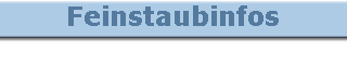 Feinstaubinfos