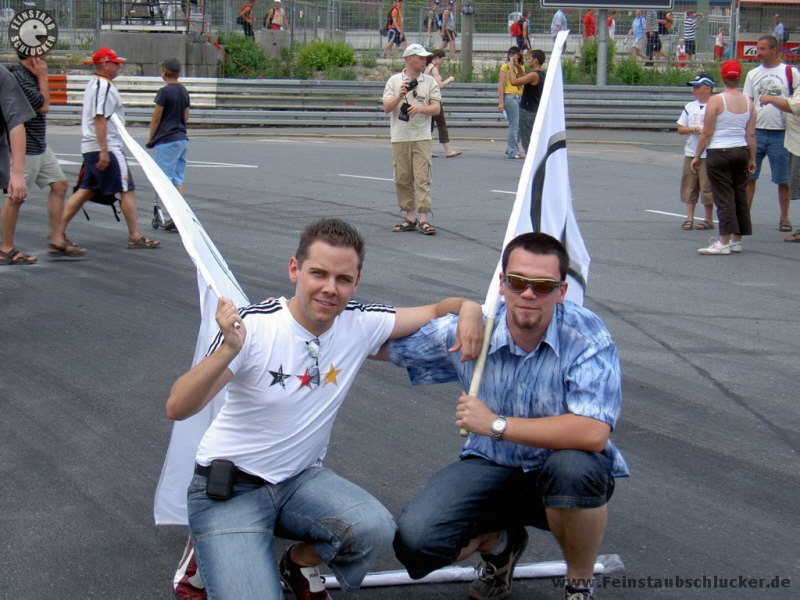 Alex und Marko auf der Strecke