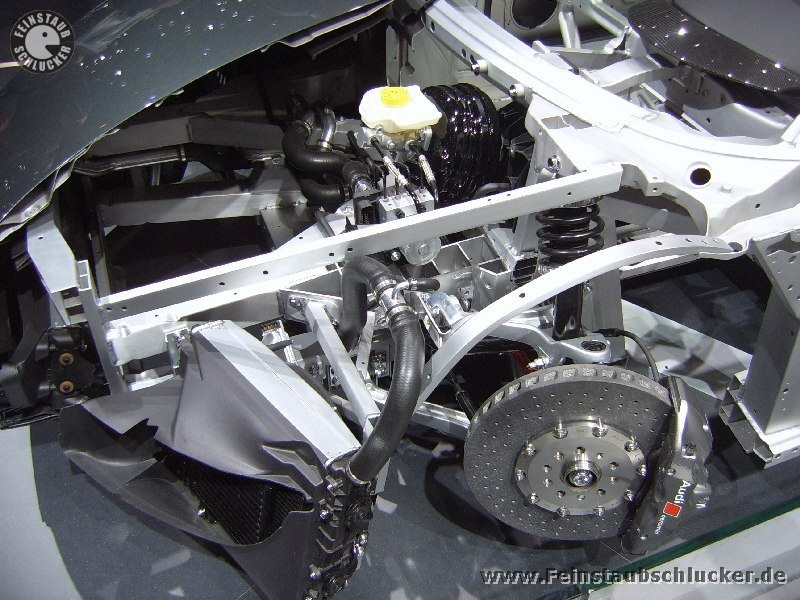 Audi R8 - aufgeschnitten - Bremse
