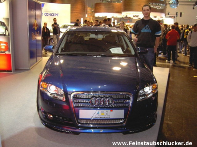 Martin am Audi A4 ABT