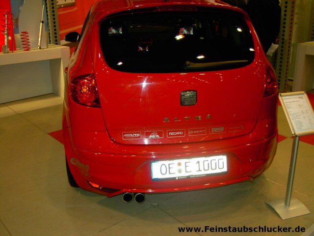 Seat Altea Eibach - Heck