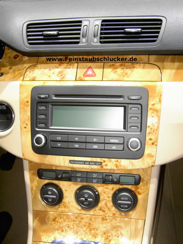 VW Passat - Holzinterieur